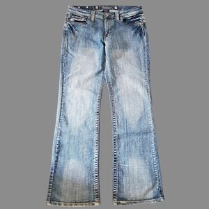 Rampage 9 Vintage Y2K Bohemian Hippie Indie Western Ranch Low Rise Bootcut Jeans